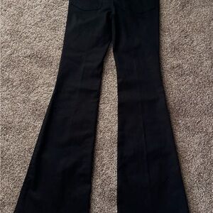 Good American Black Boot Cut Flare Pants